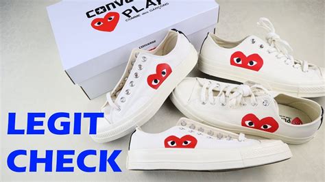 what do r fake comme des garcons shoes look like|Comme Des Garcons Archives .